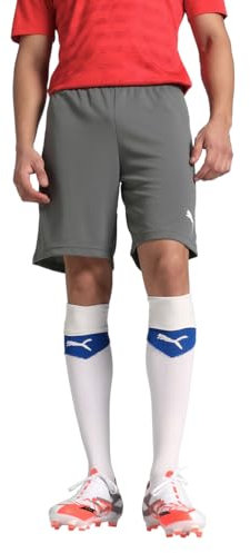 PUMA Herren Teamrise Strick-Shorts, Smoked Pearl-puma White, M EU