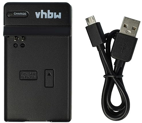 vhbw Chargeur Micro-USB Compatible avec Samsung EB-F1A2, EB-F1A2GBU, EB-K740AEWEG Batterie de téléphone - Station + câble Micro-USB