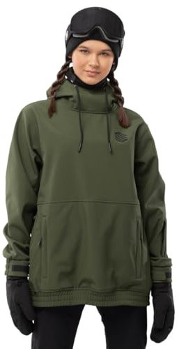 SIROKO - Snowboardjacke für Damen W1-W Kilimanjaro - L - Armeegrün