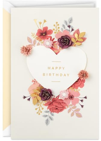 Hallmark Signature Geburtstagskarte für Frauen (Lieblingsmensch)