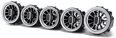 Turbine Air Vent Turbine Air Vent 64 Farben ABS Pc 5 Stück 64 Farbe Front Led Turbine Air Vent Umgebungslicht Kit Ersatz für C Glcclass W205 20192021
