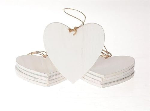 25x25cm Holzherz weiss Hänger Hochzeitsdeko Anhänger Dekoherz XL Herzen Tischdekoration hb12 Gastgeschenk Herz Raumdeko Liebe Muttertag