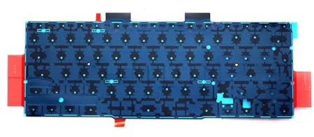 ICTION Nuova Tastiera Retroilluminazione Sostituzione per MacBook Pro 13 A1708 Fine 2016 Metà 2017 Anno