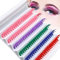 Sibba 140 Stück Wimpern Bunt Künstliche Wimpern Farbe 14mm Einzelne Büschel Falsche Wimpern 6 Farbe Künstliche Falsche Wimpern Fächer Wimpernverlängerungen Für Diy Custom Falsche Wimpern Zu Hause