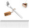 Berglander Fourchette à gâteau 24 pièces, Fourchettes à dessert en acier inoxydable, Fourchettes de fruits, Petite fourchette pour la maison, Restaurant, Hôtel, Mariage, Lave-vaisselle