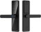 Splenssy Smart Door Lock Keyless Entry Door Lock Handle with Cards and Keys Biometric Door Lock Tuya App Remote Operation WiFi Smart Lock for 30-100mm Office Home Bedroom Door