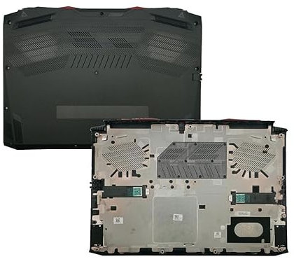 Bototm Case Lower Chassis Cover Housing Compatible with Acer Nitro 5 AN515-55 AN515-56 AN515-57 N20C1 Laptop Black
