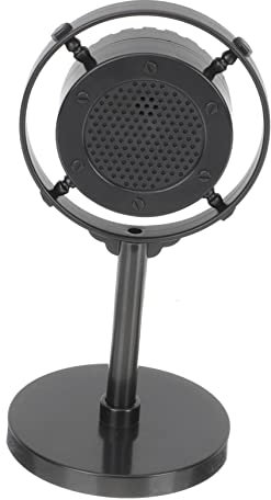 Hohopeti 3pcs Vintage Karaoke Mic Simulation Microphone Retro Mic Model for Boys and Girls Educational Toys Home Decor