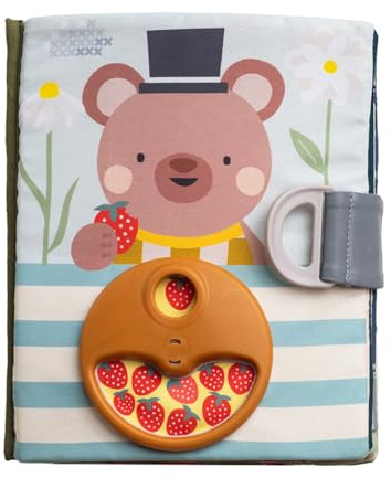 Taf Toys Fantasy Busy Book. Baby Activity Book, Soft Cloth Touch & Feel Book for Toddlers. Montessori Busy Board. Early Learning Developmental Toy, Sensory Play. Suitable for Boys & Girls 18 months +