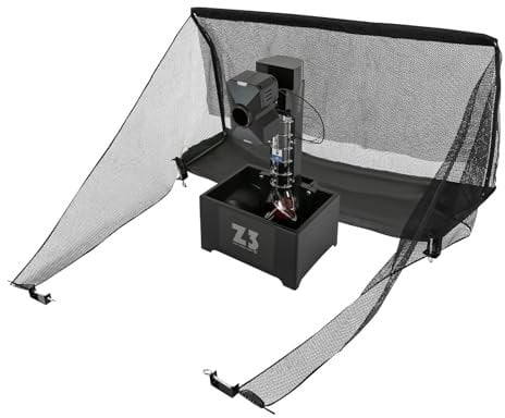 SICHENSH Automatische Tischtennis Ballmaschine, Ping Pong Ballmaschine, Ping Pong Ball Maschine mit Netz, Mehrere Serviermodi Tischtennis Roboter, Tischtennismaschine, 100 Bälle Kapazität