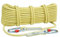 Outdoor Wear-resistant and High-temperature Resistant Static Rope Aerial Work Auxiliary Rope, The Tension is 3600KG, 10.5mm, Yellow(Size:10M)