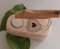 Soporte de Palo Santo con Vela, Diseño de Corazón Grabado, Quemador de Madera Artesanal