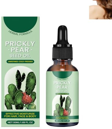 Cactus Pear Seed Oil,Prickly Pear Oil for Face, Skin & Hair,Organic Cold Pressed Oill