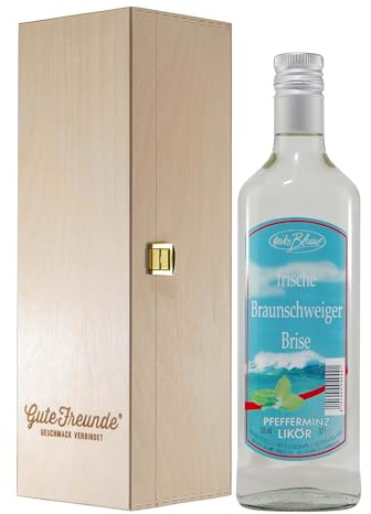 Blume Braunschweiger Brise Pfefferminz-Likör mit Geschenk-HK