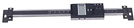 Omquot Calibro a scorrimento digitale verticale preciso con display LCD per fresatrici, strumento di misurazione impermeabile in acciaio inossidabile (0-150mm)