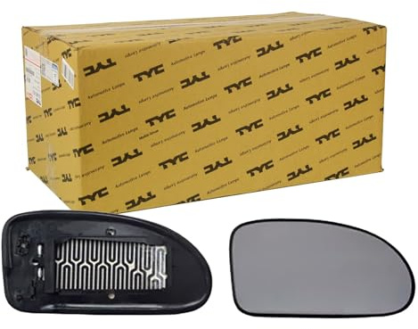 TYC 310-0032-1 Spiegelglas Glas Aussenspiegel konvex beheizbar links Kompatibel mit FORD FOCUS DAW, DBW FOCUS Kombi DNW FOCUS Stufenheck DFW