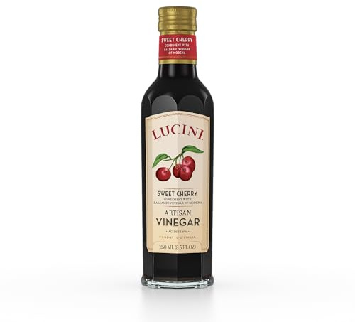 Lucini Italia Dark Cherry Infused Gran Balsamic Vinegar - 1 bottle containing 8.5 fl oz