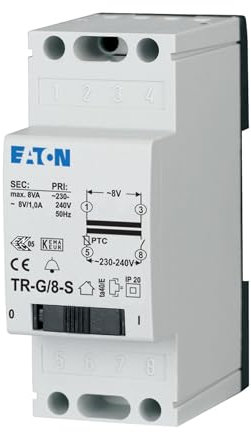 Eaton 272482 Transformateur, 230 V, 8 V, 1 A