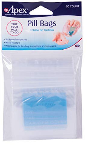 Apex Pill Baggies - 50Count