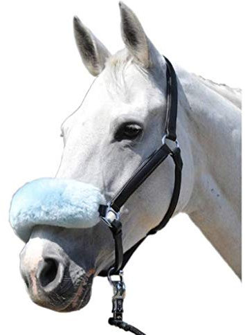 HKM 4000315309788 Echt-Lammfell-Nasen-Genickschutz6400 Babyblaust