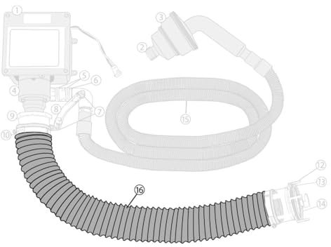 Thetford Sani-Con 70422 Abwasserschlauch, 91 cm