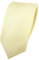 TigerTie - schmale Designer Krawatte in beige elfenbein champagner einfarbig Uni Rips gemustert