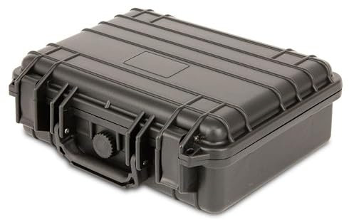 Pollin-Choice Kunststoff-Gerätekoffer, 330x280x125 mm, Schwarz