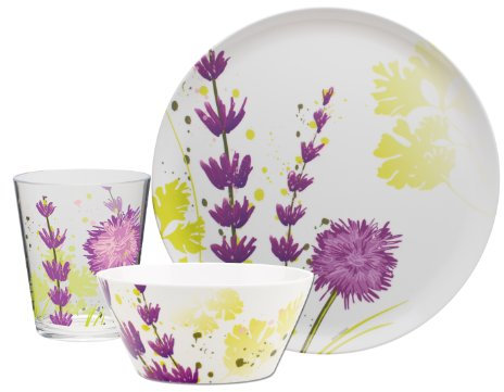 Zak Designs Kräutergarten Geschirrset 12-teilig