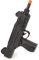 Widmann Uzi Maschinengewehr mit Sound für Militär-Soldat Kunststoff - Schwarz