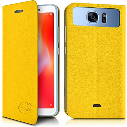 Etui à Rabat Couleur Jaune (Ref.3-A) pour Smartphone Honor 6A