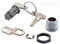 Guido Moto SNC Serratura 'ZADI' per Vespa 50-90-125 Primavera, ET3 - Argento - Chiavi - RMS 121790152