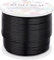 BENECREAT 68m 1.5mm Filo di Alluminio Nero Filo per Gioielli Filo Metallico per Fabbricazione Artigianale per Filo artigianale Calibro 15