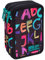 Goldkids 1. Klasse Federtasche Mädchen mäppchen Federmappe Füllhalter Federmäppchen 44-teilig gefüllte kinderfüller Schüleretui 3-stöckig 20 x 13,5 x 7 cm inkl. Füller Patrone Junge grundschule