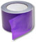1 Rolle super stabiles Absperrband Flatterband Warnband Trassenband Folienband Parkplatzsperre Baustellenabsperrung 75mm (100m, Violett)