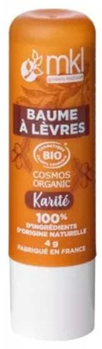 Mkl Green Nature Organic Lip Balm 4G Shea für den täglichen Gebrauch, praktische Größe
