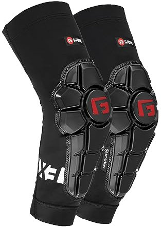 G-Form, Schwarz, Pro-X3 Ellenbogenschoner für MTB, BMX, DH, Radfahren, Snowboarden, Skateboard, Fußball, XS