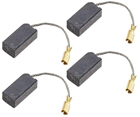 OTOTEC Lot de 2 paires de balais de carbone 16 x 8 x 6,3 mm avec coupure automatique compatible avec Flex GE5 GE5R GSE5R Pièces de rechange