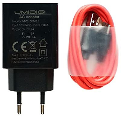NA Originale Per UMIDIGI Bison F1 Caricatore Ricarica Veloce Adattatore AC Per Telefono+Cavo USB
