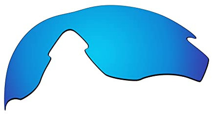 EZReplace Lentes de repuesto para gafas de sol Oakley M2 Frame OO9212 (lentes polarizadas), se adapta al marco Oakley M2 (azul hielo)
