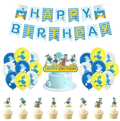 Geburtstag Deko Luftballons Party Geburtstagsdeko Geburtstag Girlande Kuchendeckel