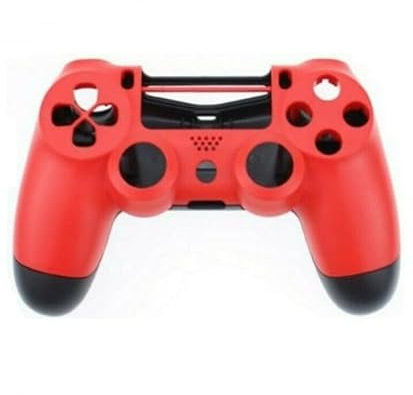 CARCASA MANDO PARA SONY PLAYSTATION 4, PS4, JDS-001, EXTERIOR CHASIS, ROJO NEGRO