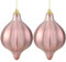 2er Set Weihnachtskugel Christbaumkugel Groß Bruchfest Glänzend Weihnachtsdeko aus Kunststoff Weihnachtsbaumschmuck Weihnachtsdekoration