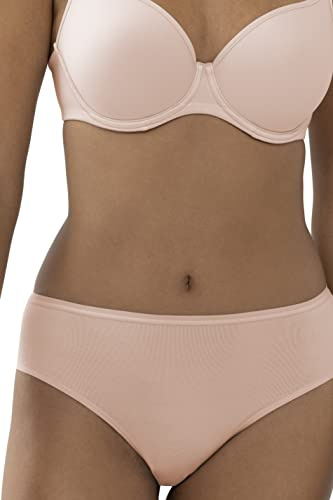 Mey Damen American Slip Flacher Bund Serie Pure Sense | Hohe Taille, weiche Beinabschlüsse, Baumwolleinsatz, Fließender Stoff, Gr. 34/36-50/52