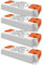 LED Trafo LED Transformator 1-15W 230V auf 12V LED-Treiber Netzteil, kein LED-Flimmern, kein Transformator-Rauschen, LED Niedervolttrafo für G4 MR16 GU5.3 LED Halogen, 4er Pack