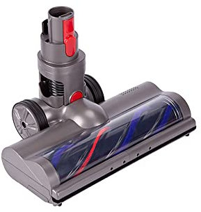 Benfosh Cepillo motorizado eléctrico Turbo compatible para Dyson V7 V8 V10 V11 Desenganche rápido,spiradora Cabezal de Cepillo Accesorios