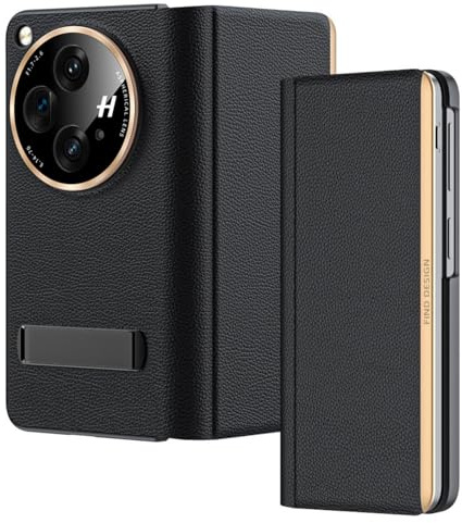 Hülle für OnePlus Open Ständer Klapphüllen,Leder Magnetic Flip Folio Case für OnePlus Open/Oppo Find N3(8)