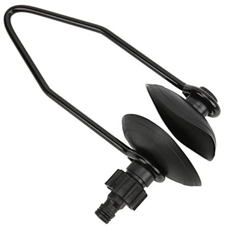 Flusher Rund Motorspülung, 28cm/11 Zoll Universal Boot Runde Motorspülung Einzelner Schlauch Außenbordmotor Spülung Boot Ohrmuschel Motorspülung Geeignet für die Meisten Boote