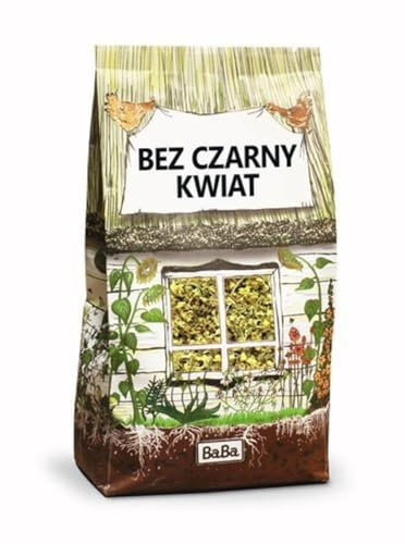 Holunderblüten Tee 50g | Holunder Blüten gerebelt | Holunderblütentee schonend getrocknet | 100% rein und naturbelassen zur Zubereitung von Holundertee loose 50 g