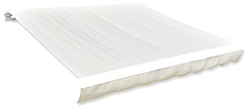 AUVYI Tenda da sole di ricambio, 6 x 3 m, resistente ai raggi UV, resistente alle intemperie, per balcone, veranda, terrazza, giardino, tessuto non incluso