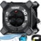 MASKO® Avvolgicavo, Cavo di Prolunga con Prese di Sicurezza e Maniglia, Protezione Termica, IP44 1000W ~ 3000W, incl. Maniglia di trasporto e Guanti di Montaggio, 30m - Nero/Antracite